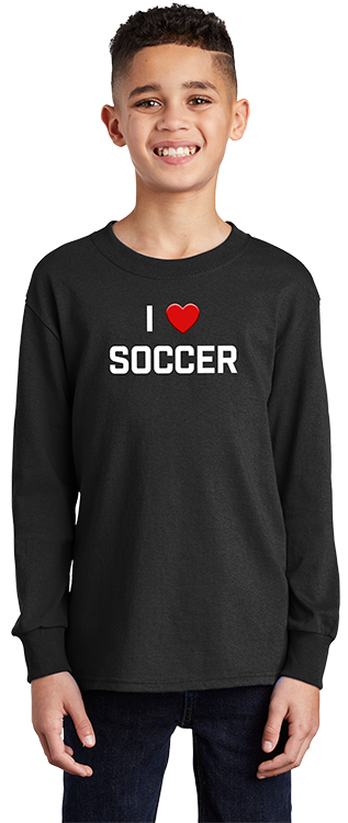 I ♥ Soccer Long-Sleeve Tee