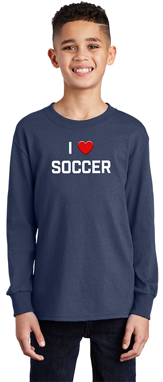 I ♥ Soccer Long-Sleeve Tee