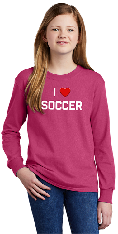 I ♥ Soccer Long-Sleeve Tee