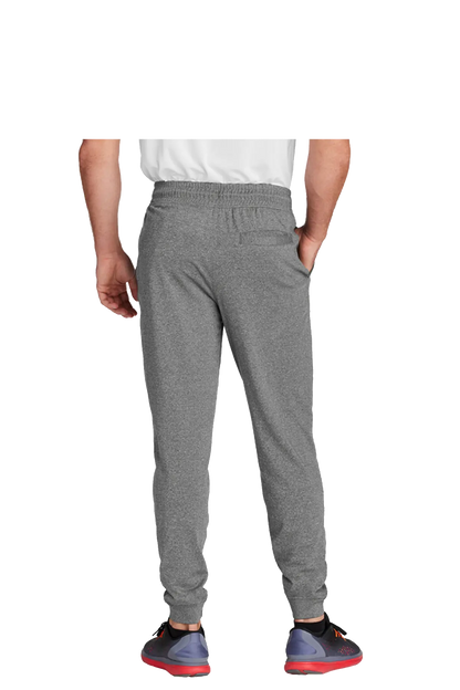 Person wearing gray sweatpants on a white background. BRT Towing and Recovery, Paper Street Print Co, Blairstown, NJ.