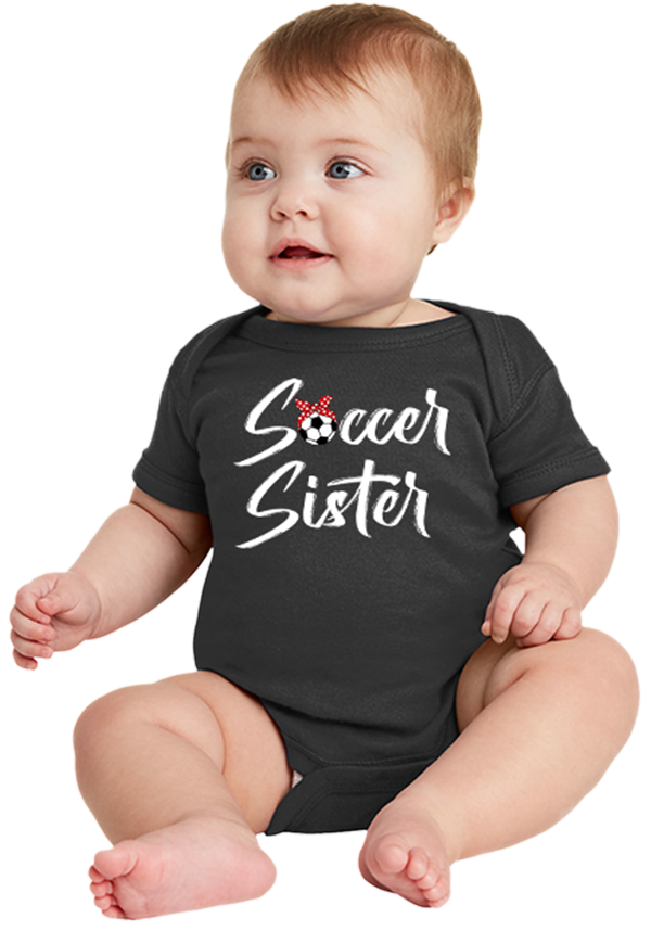 Soccer Sister Rabbit Skins Onesie