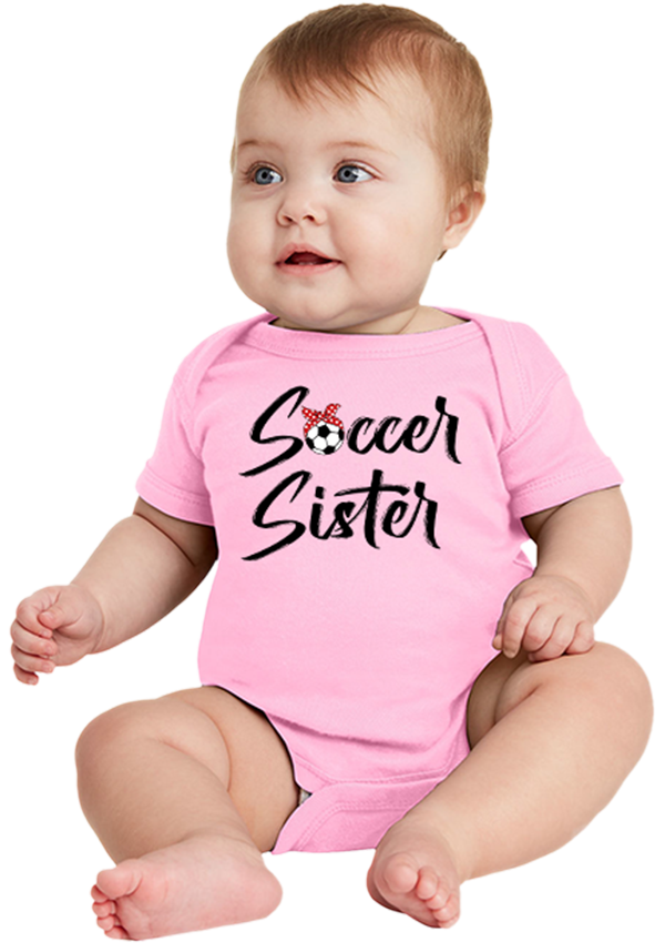 Soccer Sister Rabbit Skins Onesie