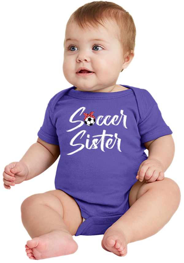 Soccer Sister Rabbit Skins Onesie