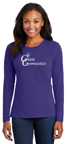 Ladies P&C® Long Sleeve Cotton Core Tee - 5.4oz 100% Cotton