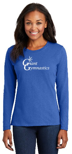 Ladies P&C® Long Sleeve Cotton Core Tee - 5.4oz 100% Cotton