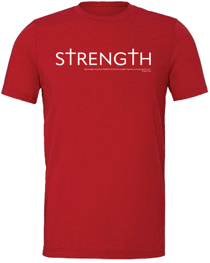 Strength Psalms Tee Shirt