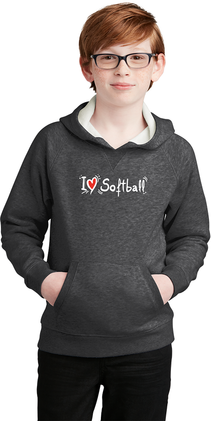 I ♥ Softball Youth Hoodie