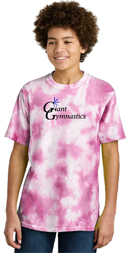 Youth Tie-Dye Cotton Tee - 5.4oz 100% Cotton